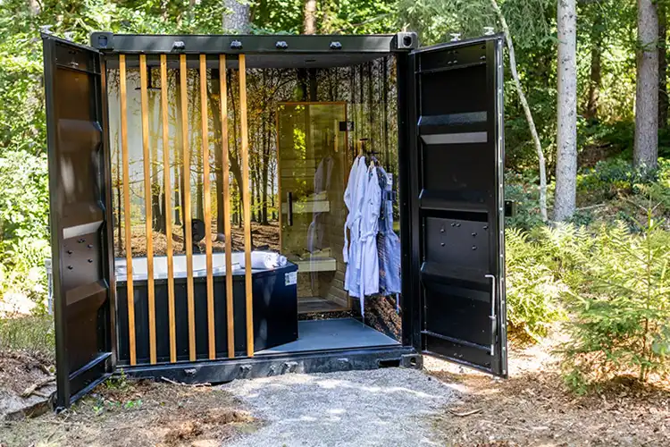 Vakantiehuis Norgerberg Vakantiehuisje in Drenthe met jacuzzi en sauna